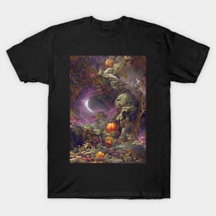 HALLOWEEN IN THE ENCHANTED FOREST T-Shirt